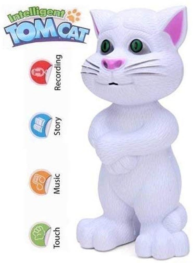 12FOR COLLECTION Talking Tom Toy for Kids Speaking Robot Cat Repeats What You Say/Talking Intelligent Touching Talking Tom for Boys and Kids - Image 2